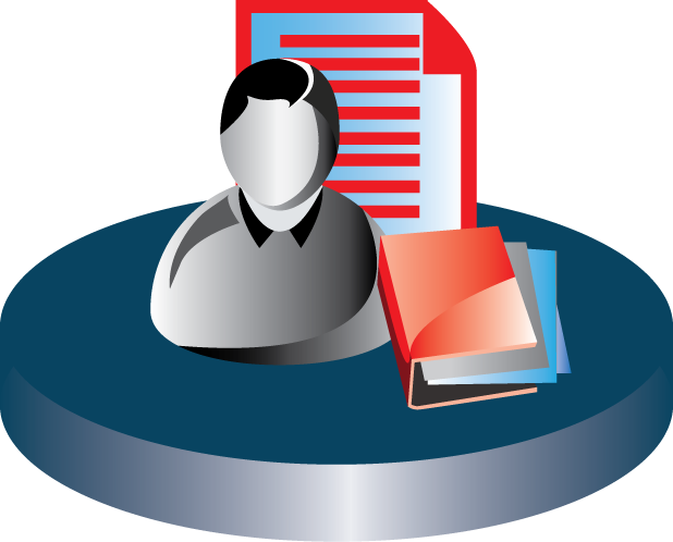 Office Management Clipart Hospital Administrator - Back Office Icon Png Transparent Png (618x498), Png Download