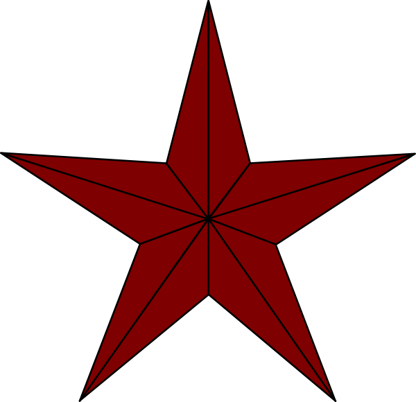 Star Png Clipart (600x580), Png Download