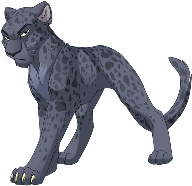 Panther Tiger Cat Clip Art - Cute Drawings Of Animals - Png Download (700x680), Png Download