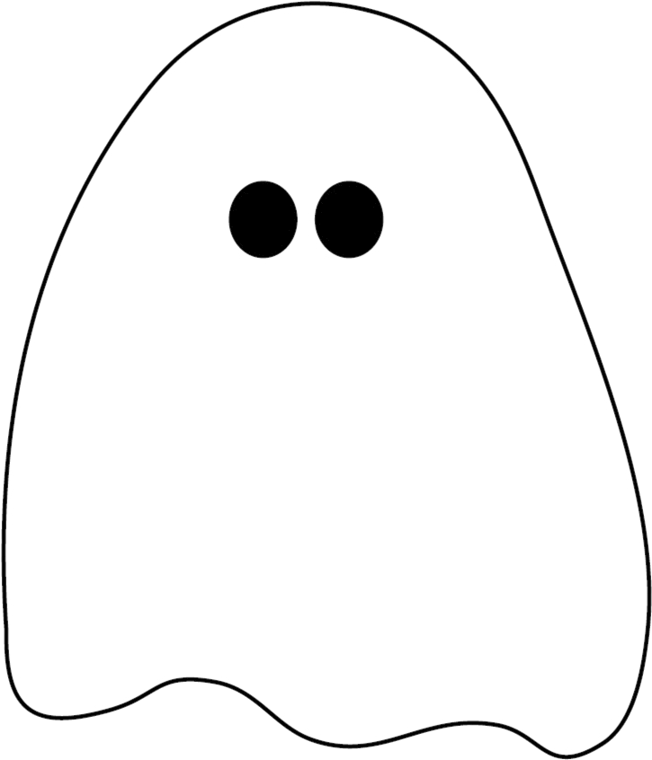 4152 Ghost Free Clipart - Transparent Background Ghost Clipart - Png Download (840x926), Png Download