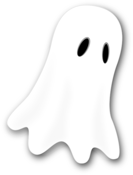Ghost Clipart Gost - Cartoon Ghost Clip Art - Png Download (530x750), Png Download
