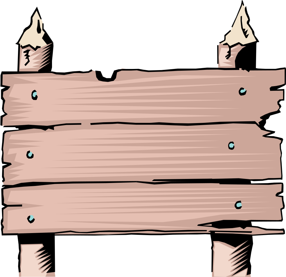 Signage - Sign Post Clip Art - Png Download (1000x979), Png Download