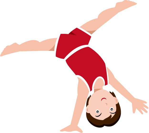 Gymnastic Graphics Clipart - Male Gymnastic Clip Art - Png Download (625x558), Png Download