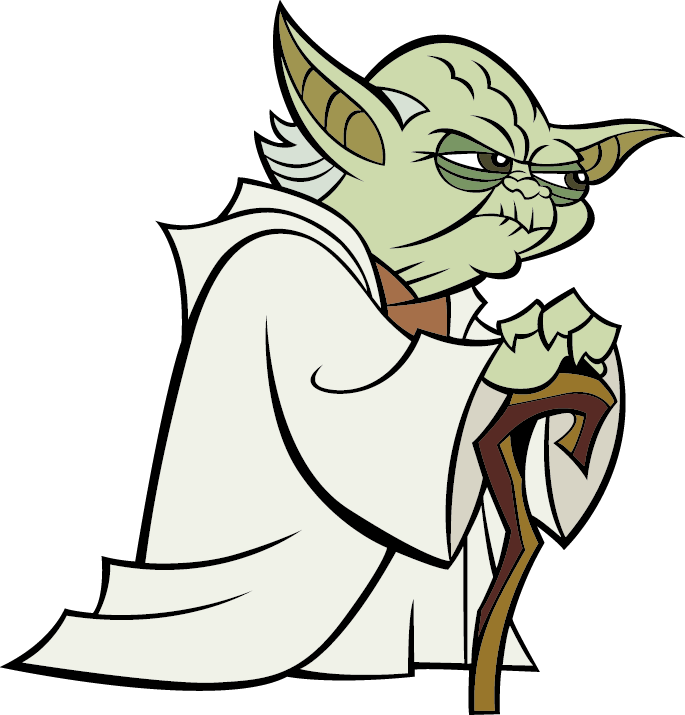 Star Wars Clipart Yoda Ear - Cartoon Clone Wars Yoda - Png Download (685x715), Png Download