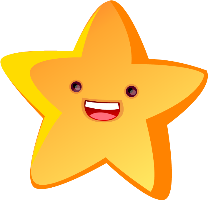 Twinkle Little Star Clipart Clipart Library Twinkle, - Cute Star Clipart Png Transparent Png (1000x700), Png Download