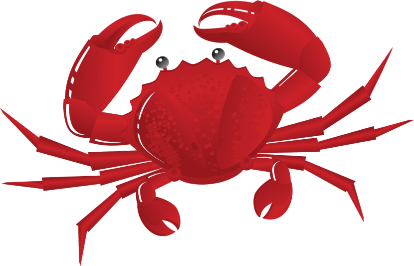Crab Clipart Png Transparent Png (830x533), Png Download