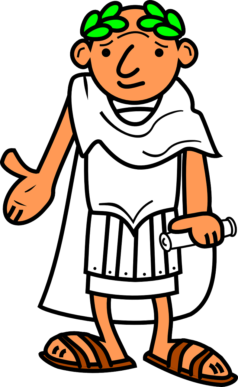 World History Clipart Emperor Clipart History Clip - Ancient Rome Clipart - Png Download (492x800), Png Download