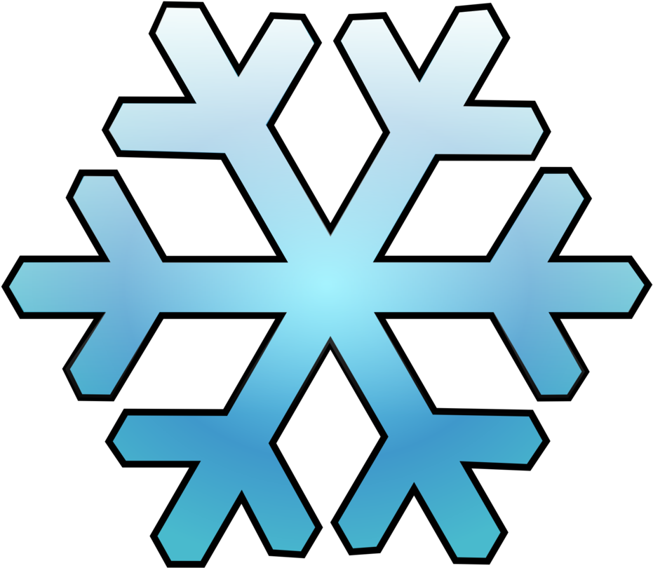 Transparent Snowflakes Clipart - Snowflake Clipart - Png Download (931x810), Png Download