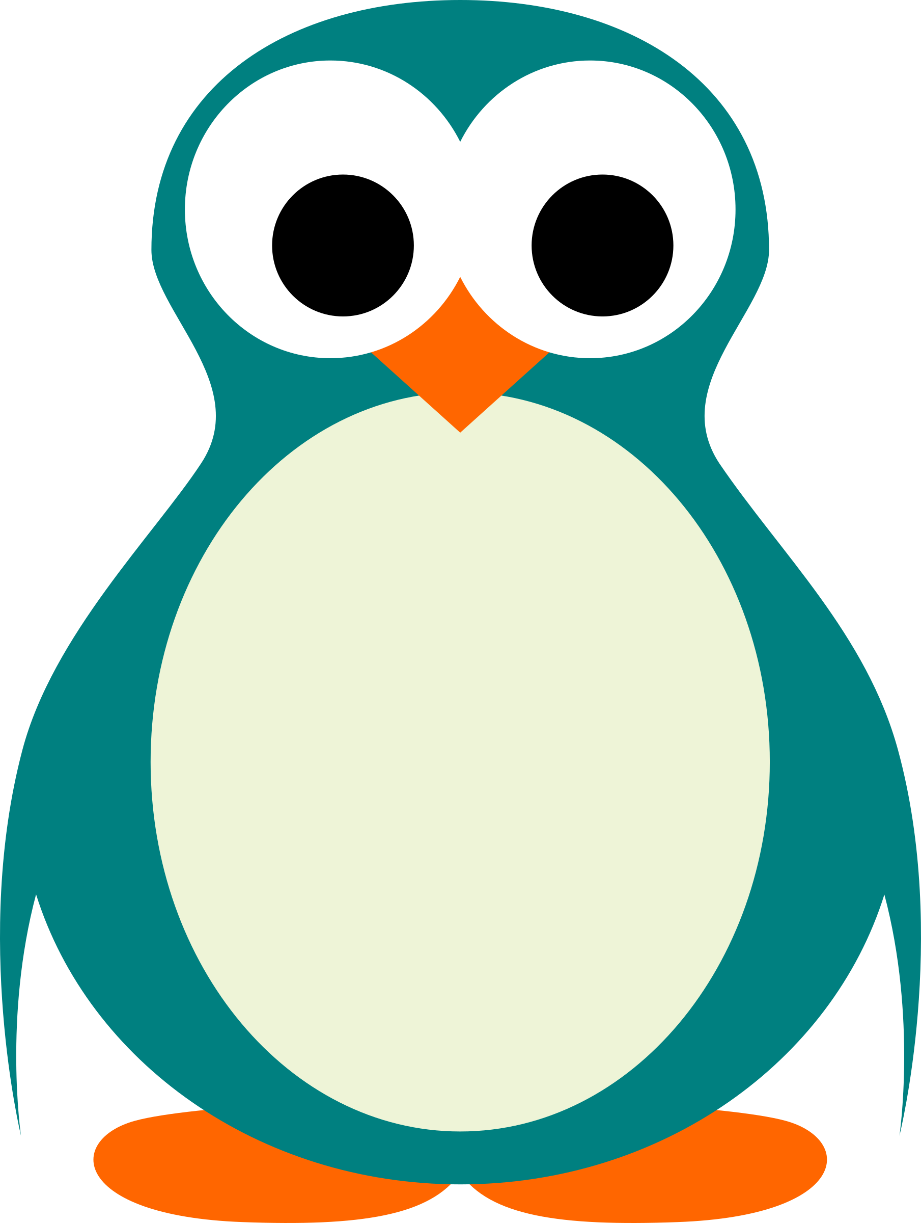 Penguin By Spacefem Images Penguins - Penguin Clipart (1809x2400), Png Download