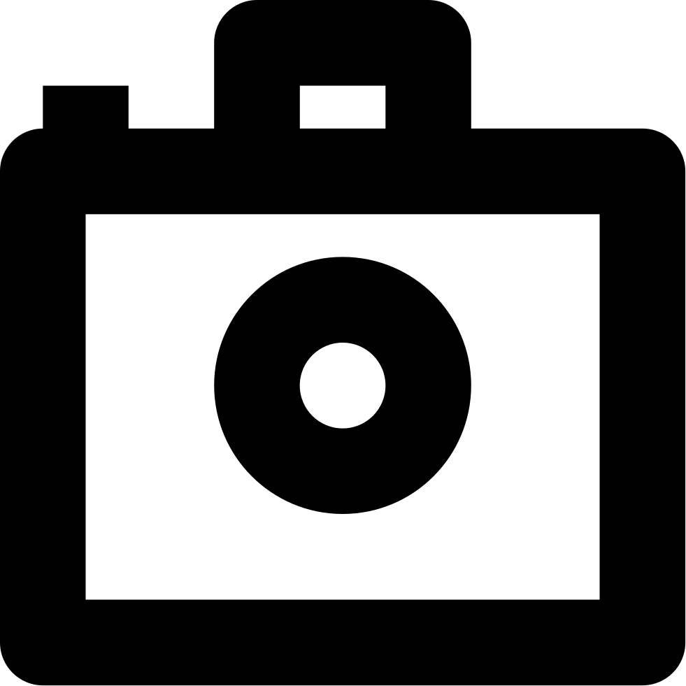 Photo Camera Outline Comments - Icon Clipart (981x981), Png Download
