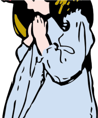 Graphic Royalty Free Library Free On Dumielauxepices - Cartoon Girl Praying Png Clipart (640x480), Png Download
