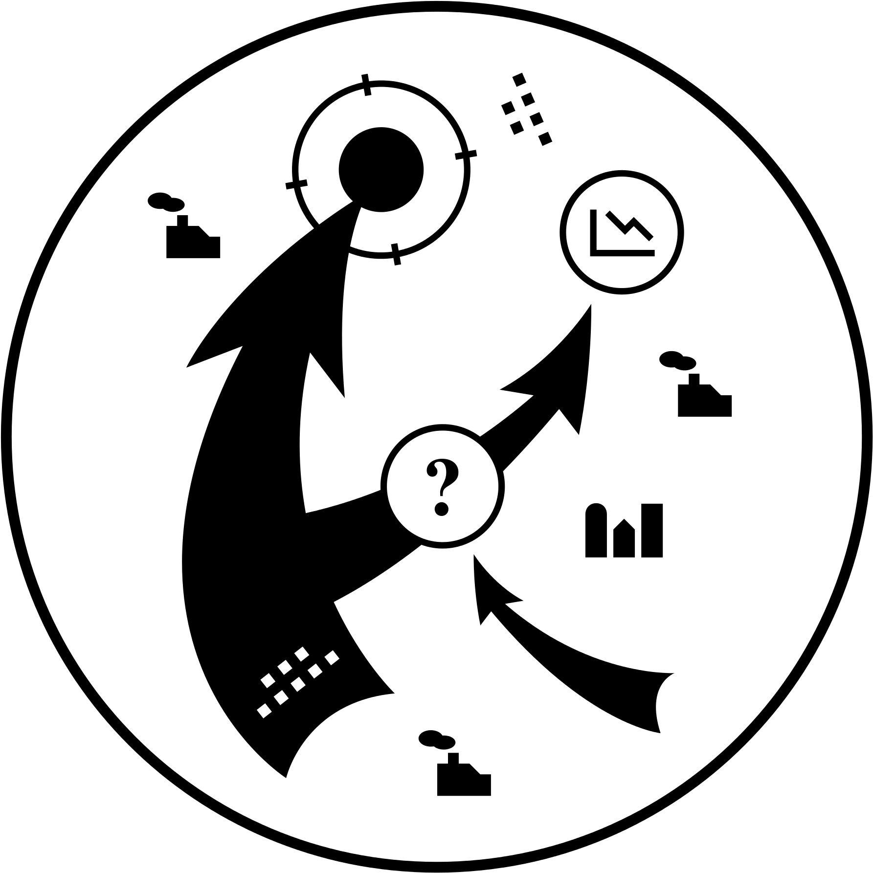 Image Of Multiple Arrows Pointing To The Top Of An - Soft Lure Sebile At Worm Floating 190mm - Small Pack Clipart (2000x2000), Png Download