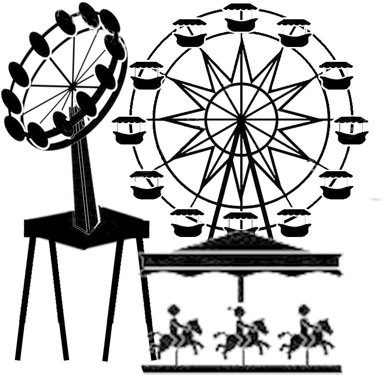 Traveling Carnivals - Clipart Carnival Rides - Png Download (804x804), Png Download