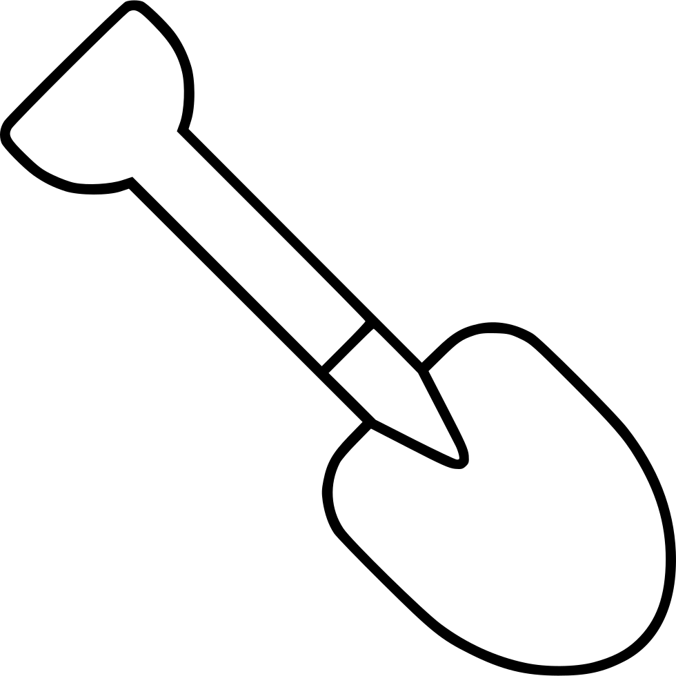 Png File - Shovel Clipart (980x980), Png Download