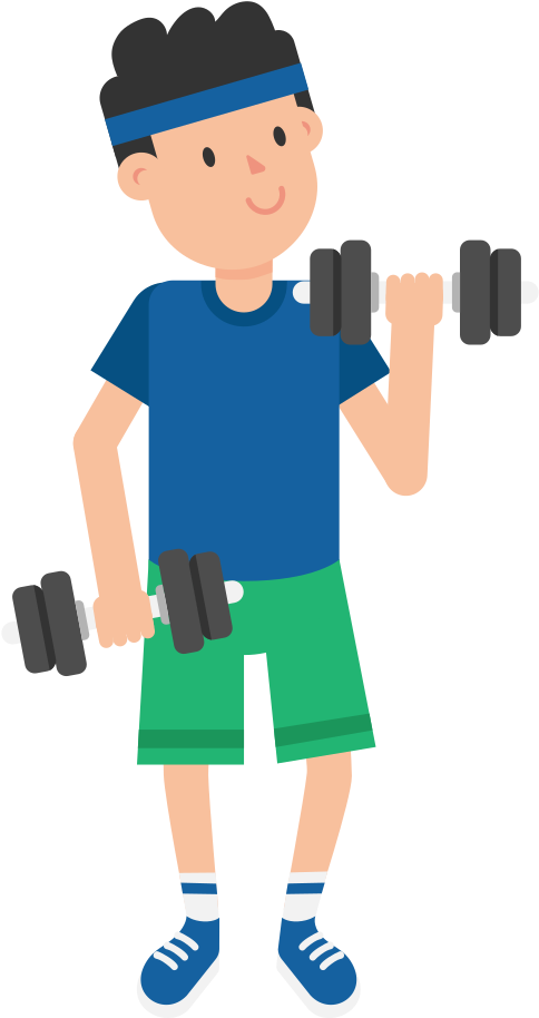 Cartoon Barbell Png - Wikimedia Commons Clipart (2000x1126), Png Download