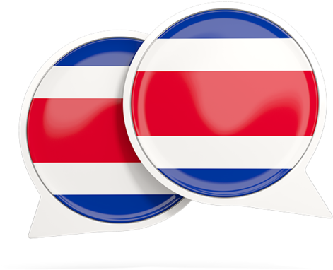 Illustration Of Flag Of Costa Rica - Thailand Clipart (640x480), Png Download