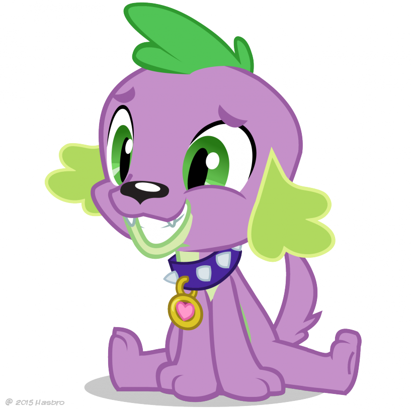 Spike Png - My Little Pony Spike Vector Clipart (817x816), Png Download