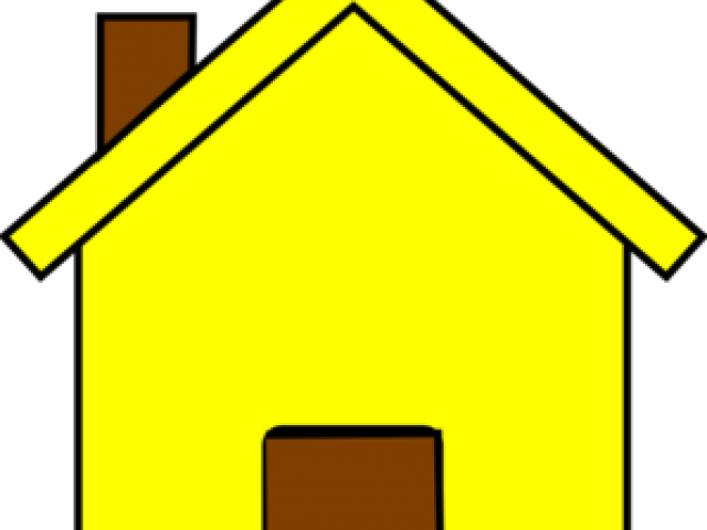 Yellow House Clipart - Png Download (640x480), Png Download