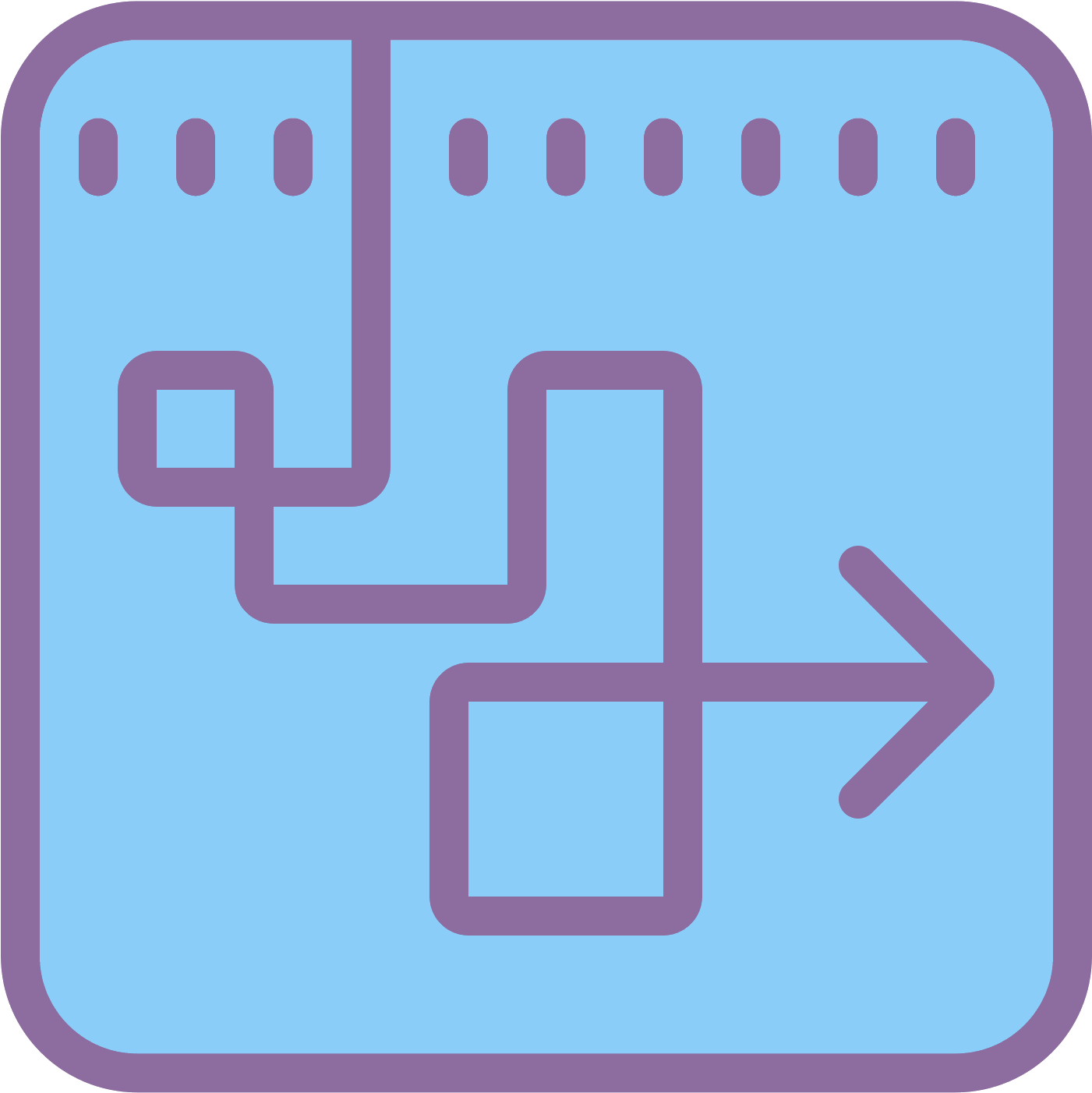 It's Appears To Be A Simple Logo Of A Long Arrow - Dificil Png Clipart (1600x1600), Png Download