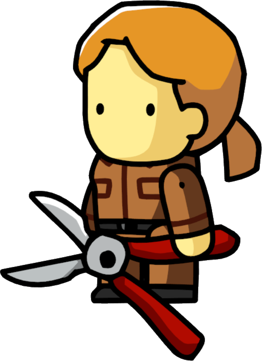 Landscaper - Scribblenauts Wiki - Landscape Architect Clipart (510x702), Png Download