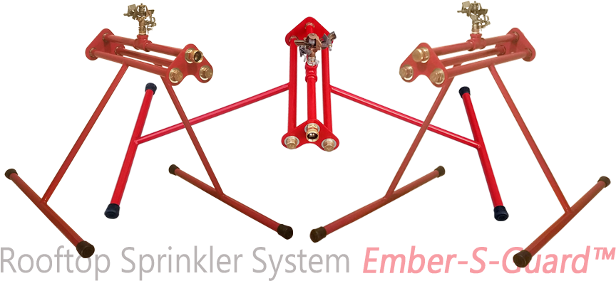 Fire Sprinkler System Clipart (1000x400), Png Download