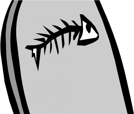 Drawn Tombstone Black And White - Drawing Clipart (640x480), Png Download