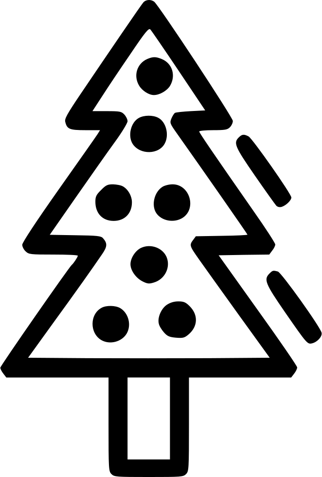 Christmas Tree Fir Newyear Holiday Star Comments - Christmas Tree Clipart (662x980), Png Download