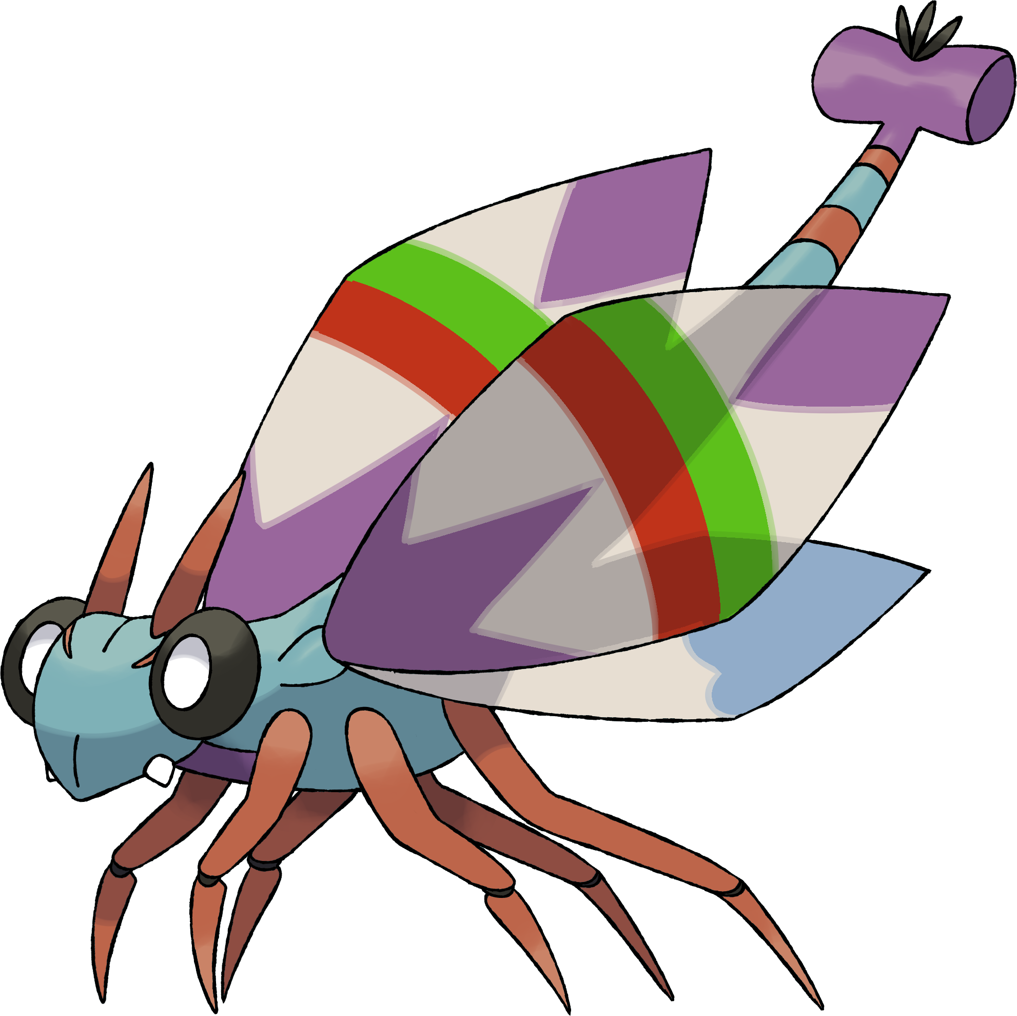 Selefly - Digital Art Clipart (1982x1979), Png Download