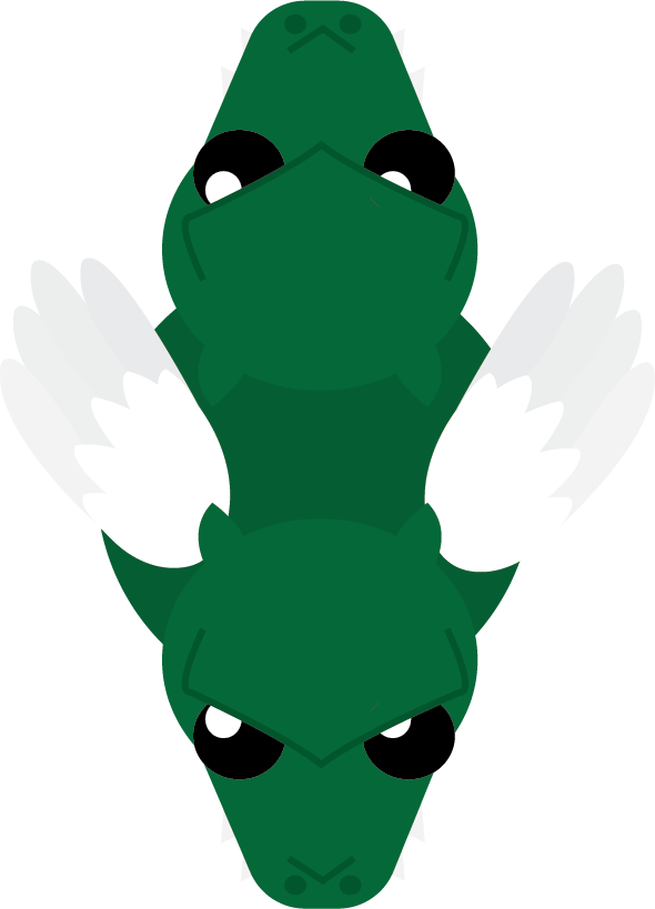 Amphisbaena - Cartoon Clipart (590x819), Png Download