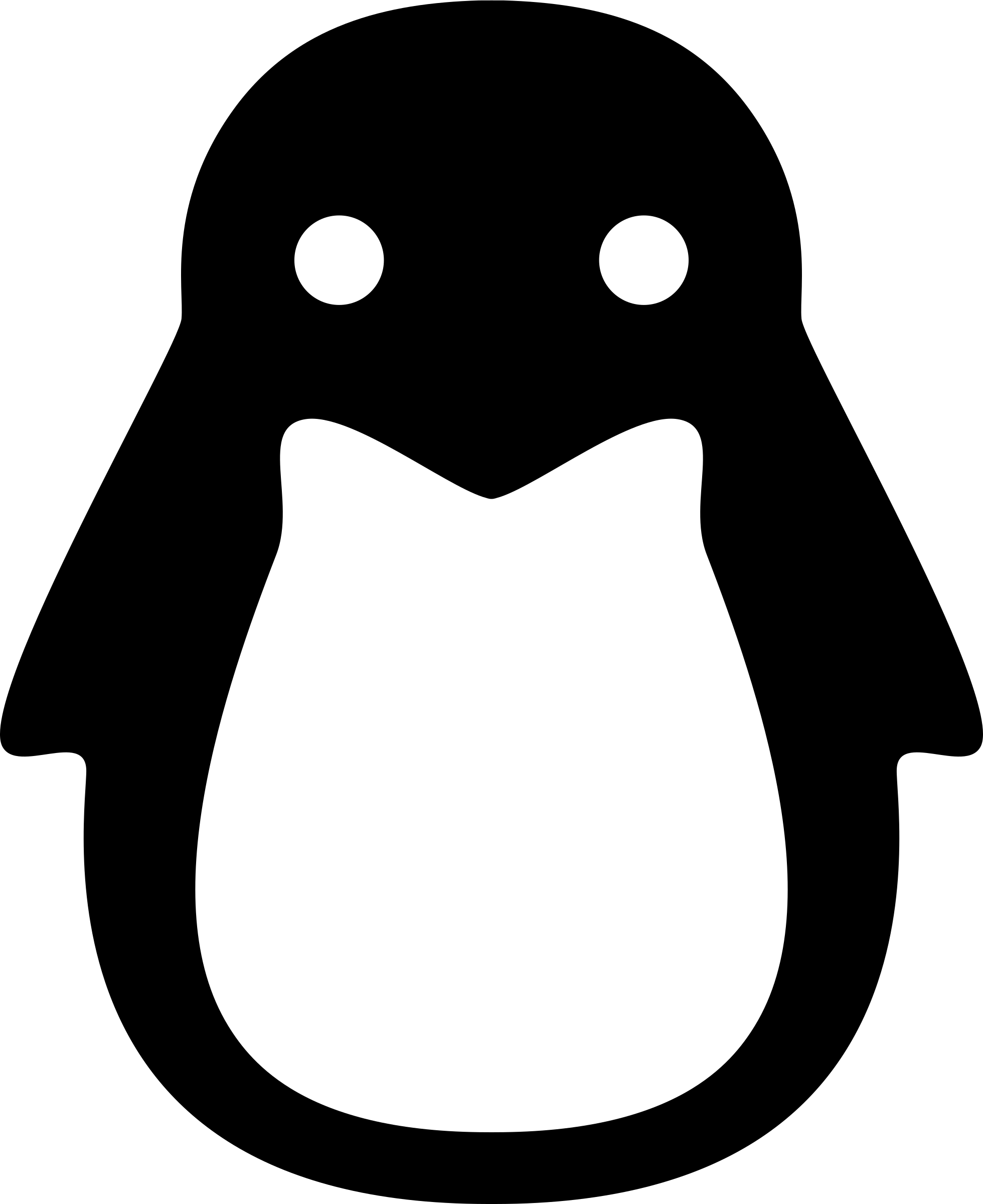 The “other Tux” Alternative Design Is Certainly Far - New Linux Logo Clipart (750x918), Png Download