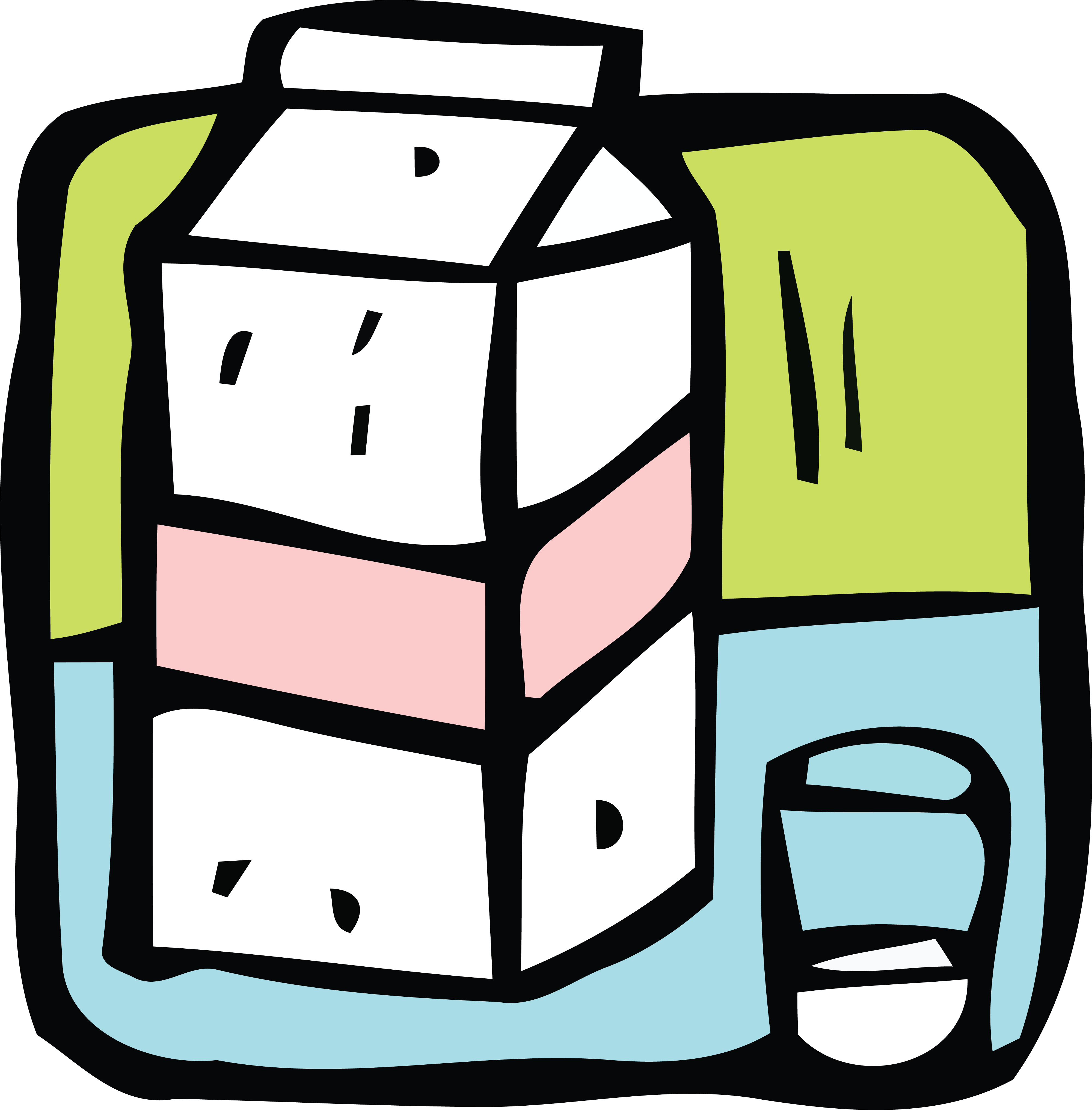 Free Clipart Of Milk - My Calorie Counting Journal: Calorie Counting Tracker - Png Download (4000x4065), Png Download