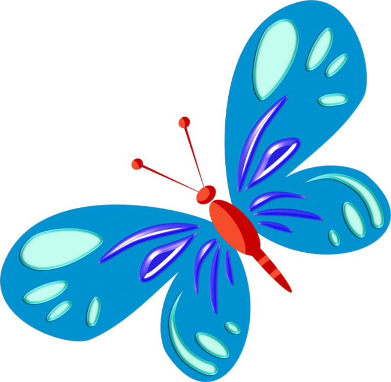 Butterfly Clip Art, Butterflies, Random Stuff, Random - Lepidoptera - Png Download (800x783), Png Download