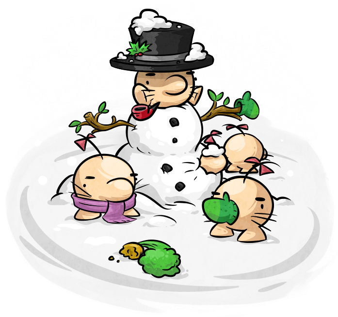 Saturn Snow Day - Earthbound Clipart (700x662), Png Download