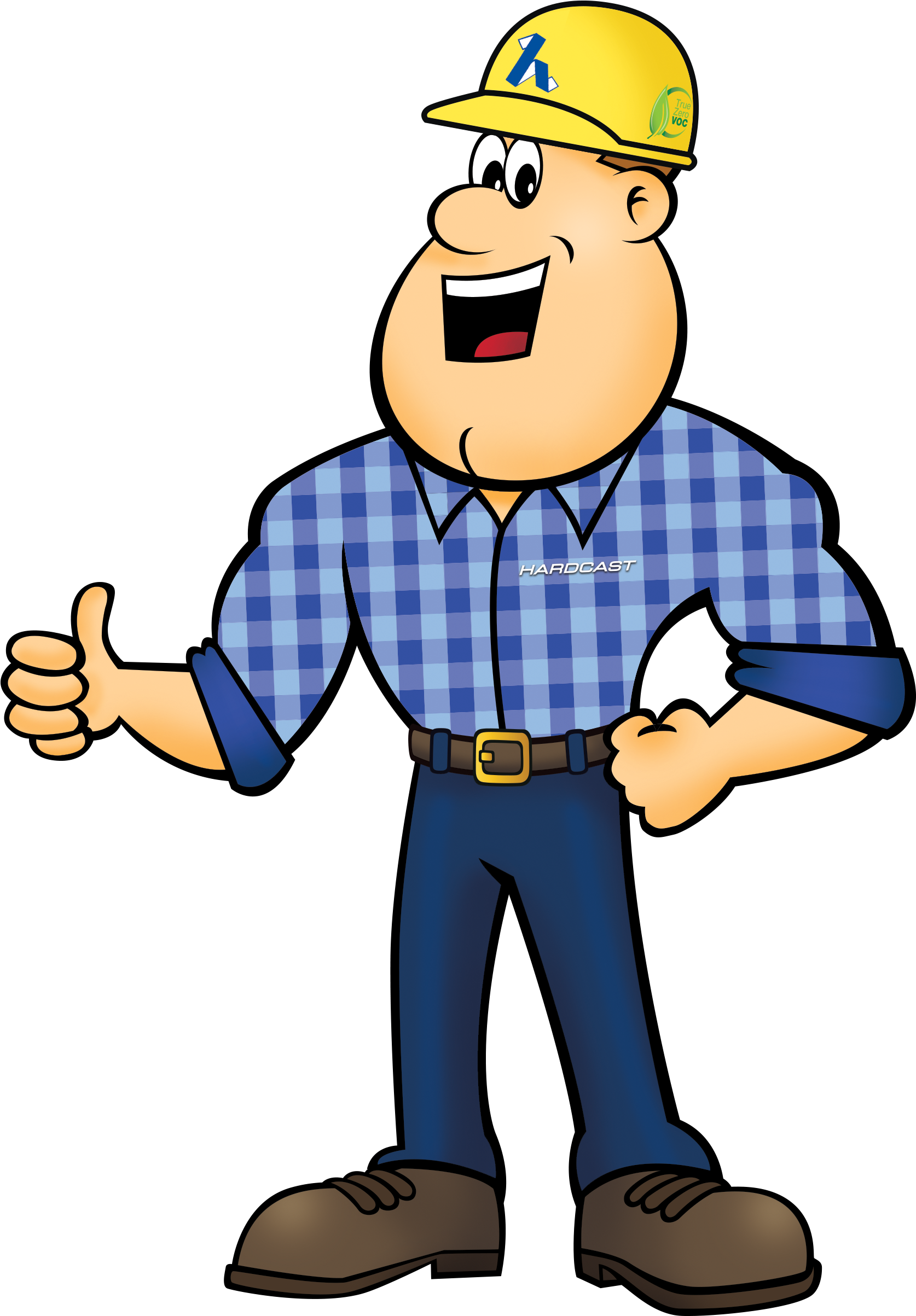 Mr - Hardcast - Cartoon Clipart (1885x2723), Png Download