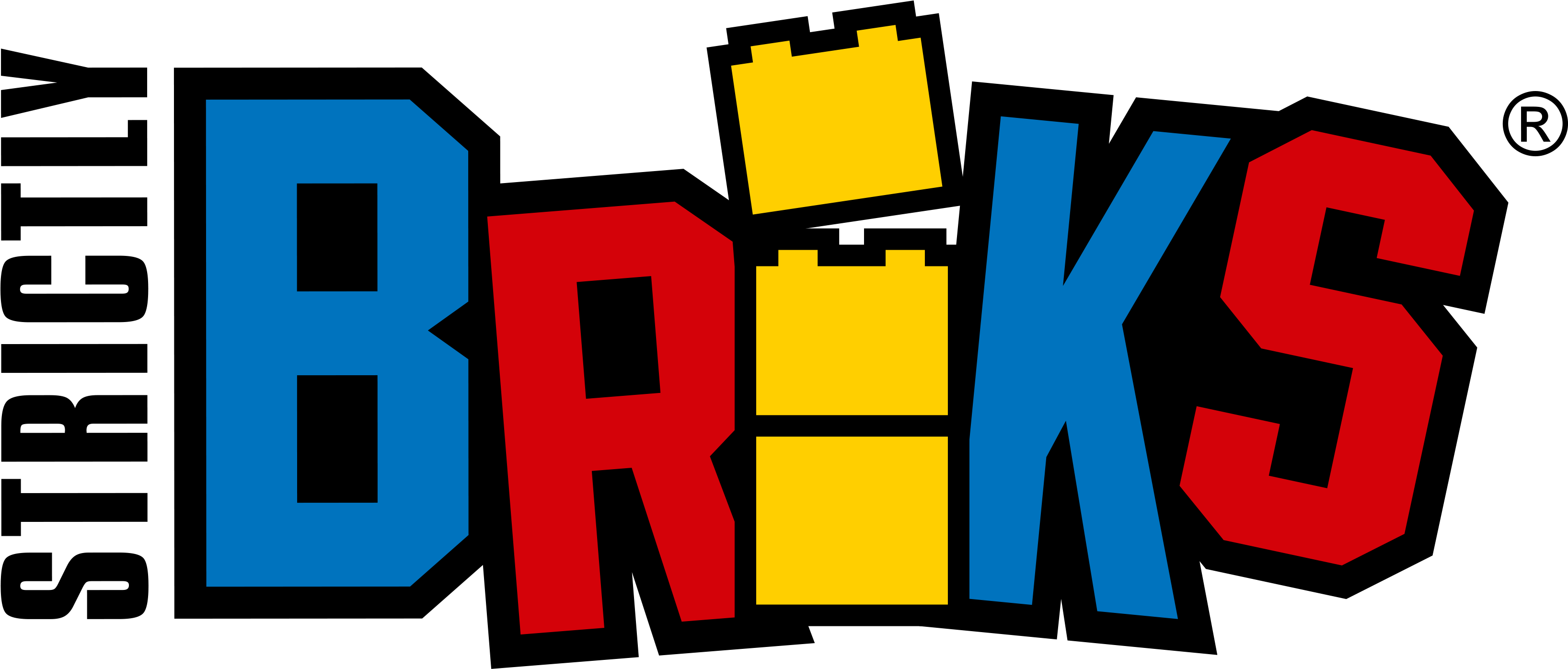 Sponsored By - - Stackable Strictly Briks Clipart (3304x1475), Png Download