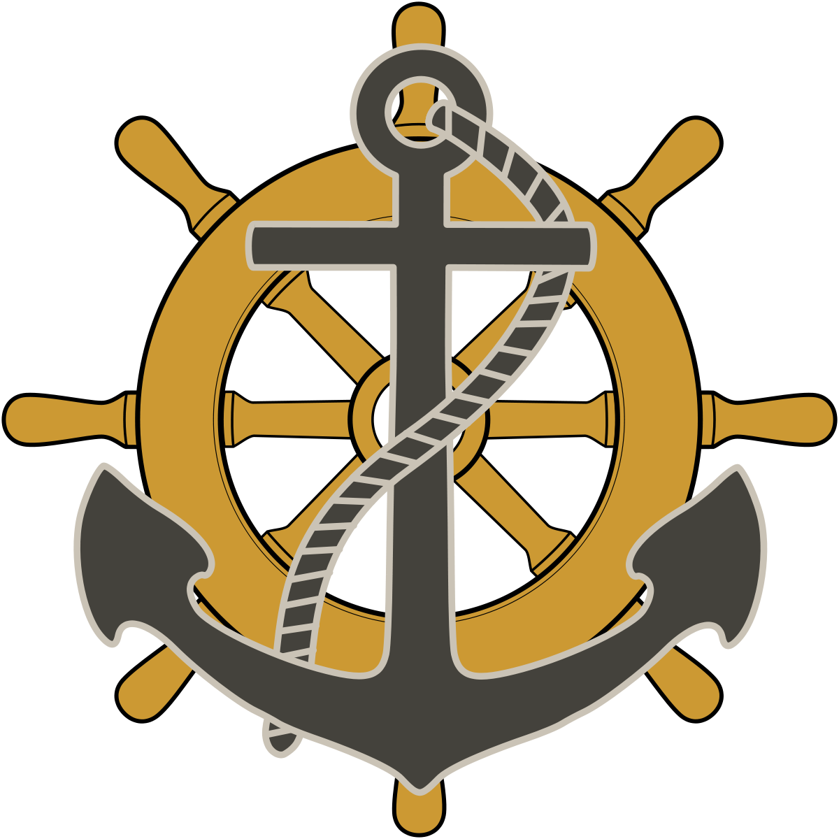 Ship Steering Wheel Clipart - Png Download (1200x1200), Png Download