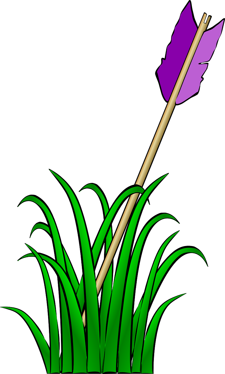 Grass Clipart, Vector Clip Art Online, Royalty Free - Grass Clip Art - Png Download (542x900), Png Download