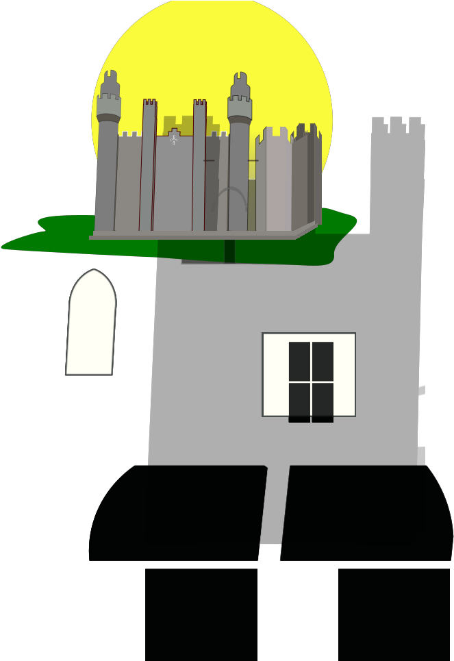 Castle 1 Svg Clip Arts - Castle Clip Art - Png Download (1024x1024), Png Download