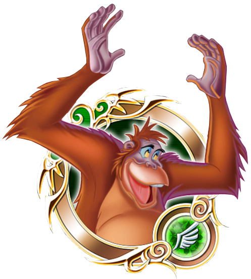 The Jungle Book Clipart King Louie - King Louie Clip Art - Png Download (546x580), Png Download