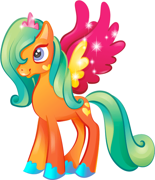 Pony Clipart Magical Unicorn - Kids Unicorn - Png Download (700x700), Png Download
