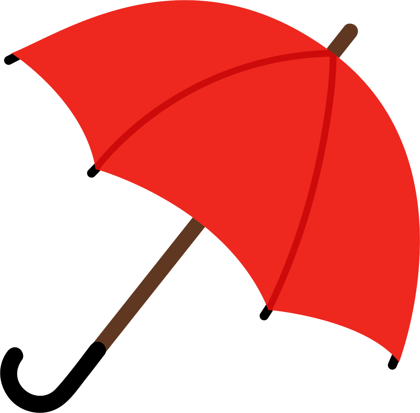 Umbrella Red Clip Art Clip Art Red Umbrella Png Download Full Size Clipart 5303131 Pinclipart