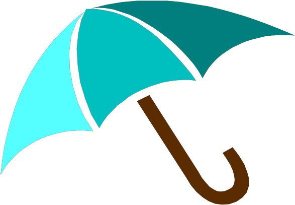 Umbrella With Rain Clipart - Png Download (1024x1024), Png Download
