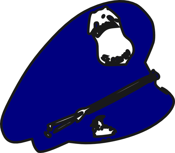 Police Officer Hat Clip Art - Clipart Transparent Background Police Hat - Png Download (600x523), Png Download