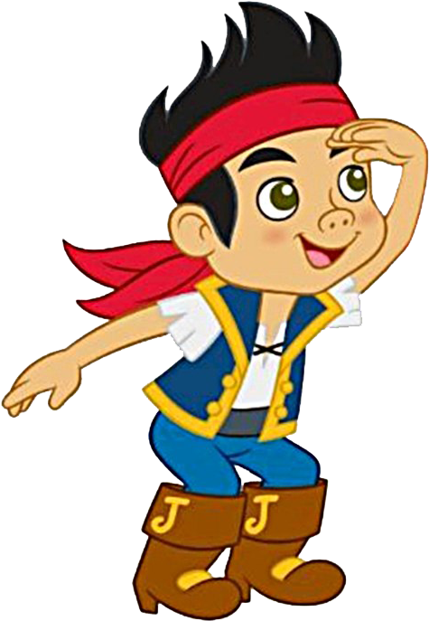 Baby Pirate Clipart Banner Royalty Free Download Hd - Jake And The Never Land Pirates - Png Download (475x687), Png Download