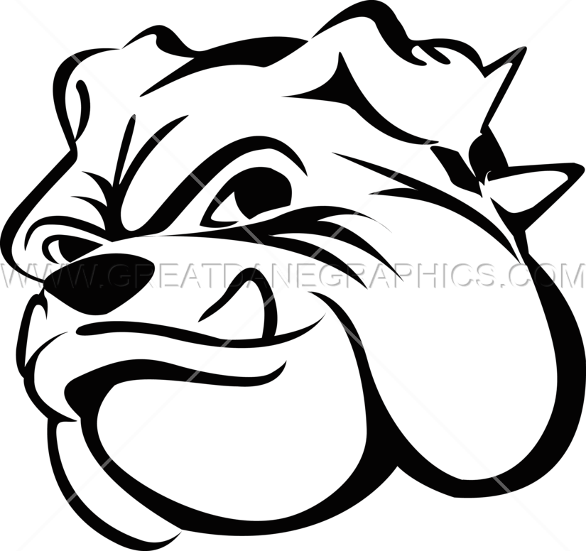 Cartoon Bulldog - Cartoon Bulldog Face Cute Clipart (825x776), Png Download