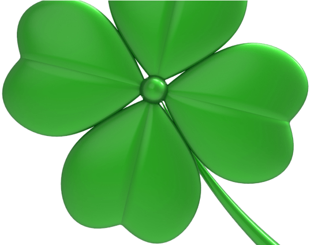 Shamrock Four-leaf Clover Clip Art - Four Leafed Clovers Clipart - Png Download (800x491), Png Download