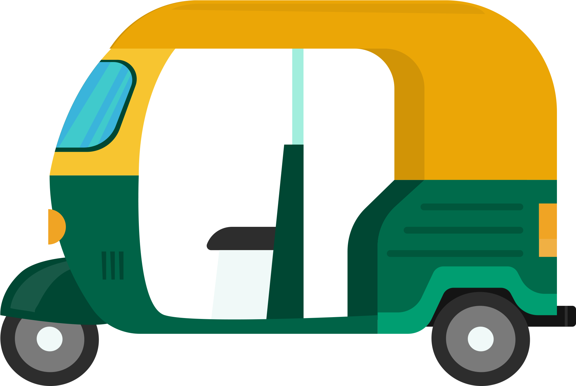 Rickshaw Png Clipart (2048x2048), Png Download