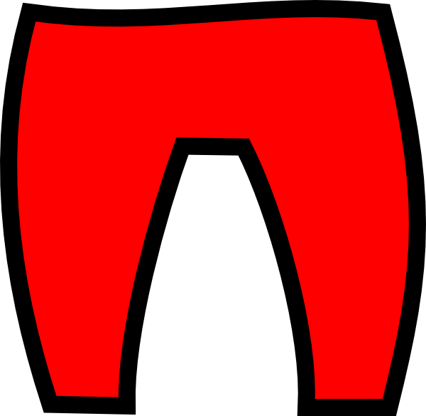 Elf Clip Art At - Elf Pants Clipart - Png Download (600x585), Png Download