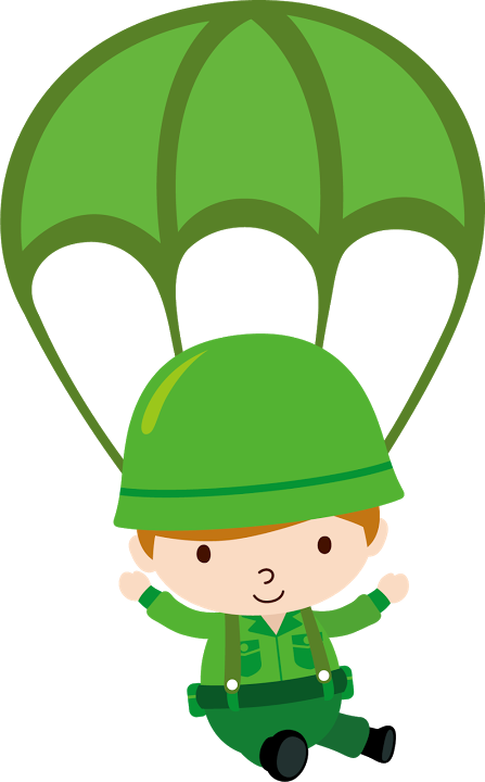 Clipart Dog Tags Military Clipart Black And White Library - Army Baby Clipart - Png Download (447x720), Png Download