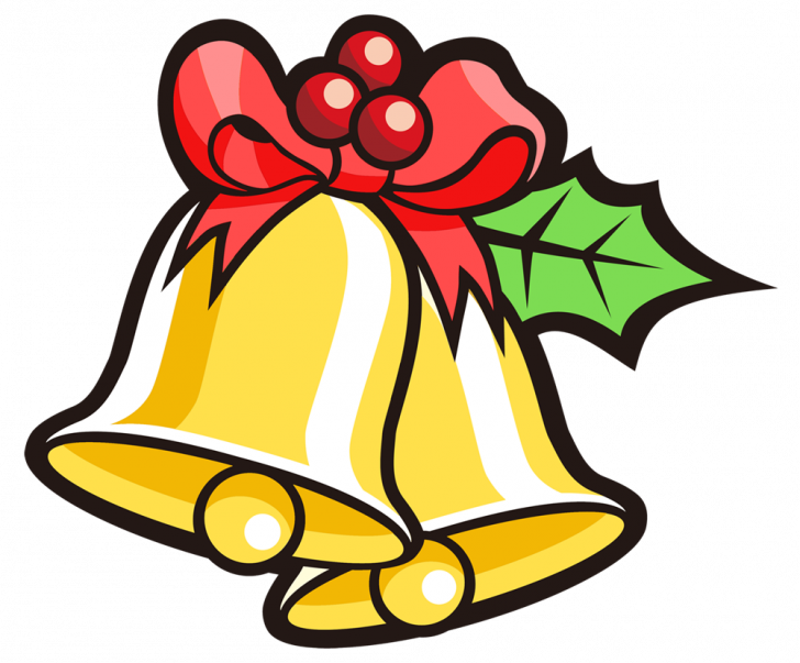 Religious Christmas Clipart Border Clip Art Transparent - Christmas Bell Clipart - Png Download (728x603), Png Download